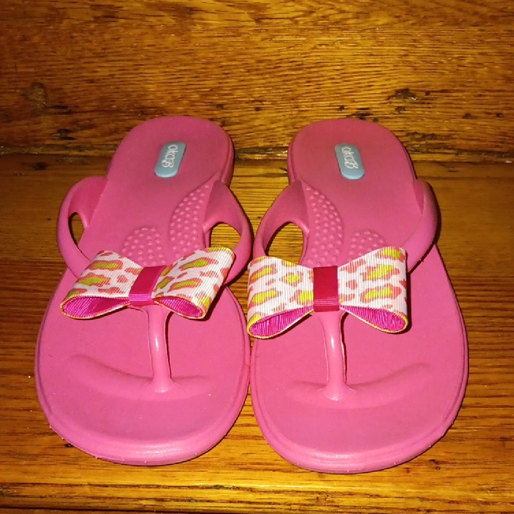 Pink Bow Womens Sandals